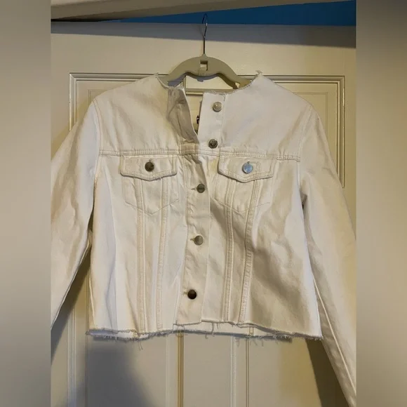 Zara Authentic Denim by TRF White Jacket - Picture 2 of 5